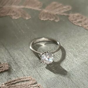 Macy’s CZ sterling silver 925 size 7 ring